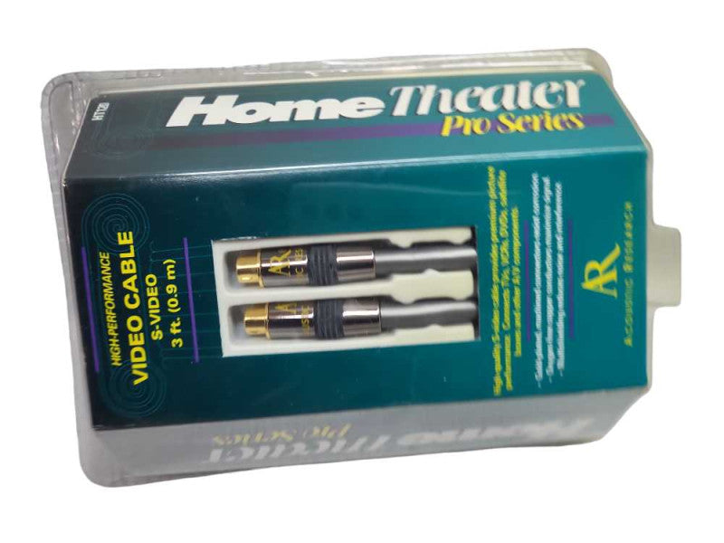 3FT S Video Cable Home theater pro series New &