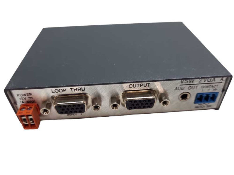 Extron VSW 2VGA A - 2 Port VGA and Stereo Audio switcher &