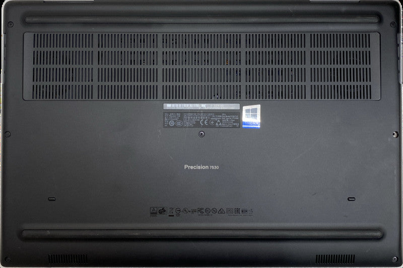 DELL PRECISION 7530 Intel Core i7-850H QUADRO P200 4GB 32GB RAM 512 SSD READ