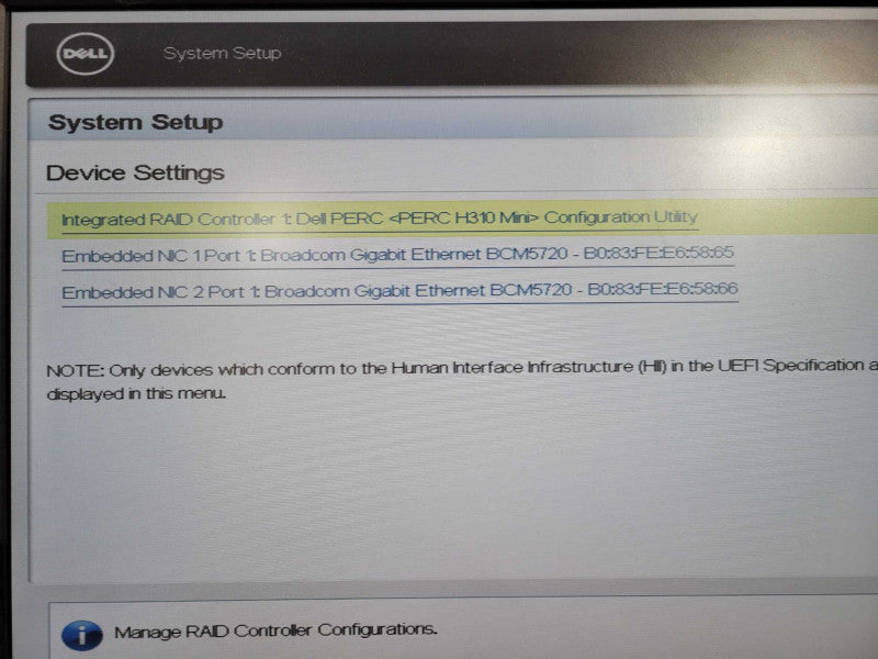 Dell PowerEdge R320 Xeon E5-2470 0 @ 2.30GHz 24GB RAM H310 mini !