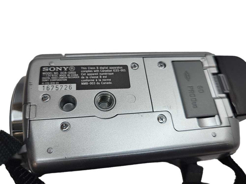 SONY DCR-SR68 Handycam Digital Video Camera / Camcorder - 60x W/Charger &