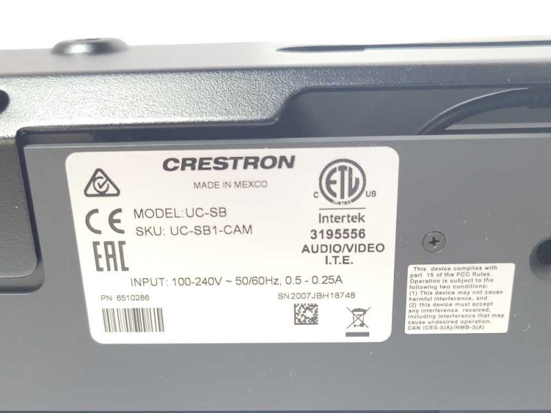 New Opened Box Crestron UC-SB1-CAM Video HD Conference system _