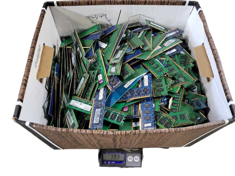 Scrap Non-Heat sink RAM/Memory 30.3lb/13.7KG AS-IS READ $