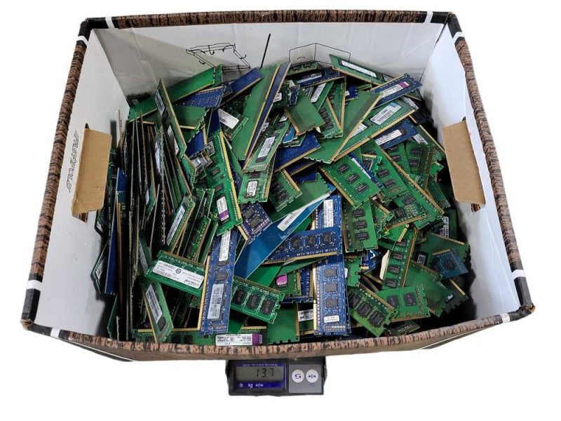 Scrap Non-Heat sink RAM/Memory 30.3lb/13.7KG AS-IS READ $