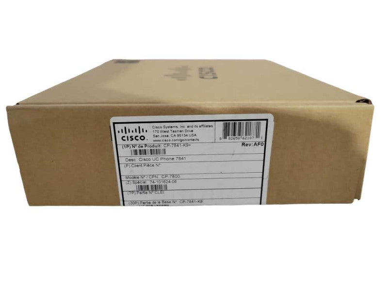 Cisco 7800 Series CP-7841 UC Display 4-Line Office IP Phone CP-7841-K9 Black  Q!