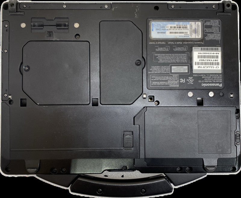 PANASONIC TOUGHBOOK CF-53 Intel i5-3320M@2.6GHz 8GB RAM 500GB HDD 52290 Hrs.