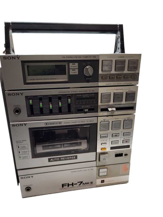 Sony FH-7 MK II AM/FM Stereo Radio Boombox with Speakers Vintage &