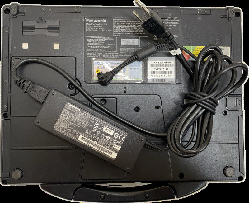 Panasonic TOUGHBOOK CF-52 Intel Core 2 Duo T7100@1.8GHz 4GB 128SSD 39700Hrs