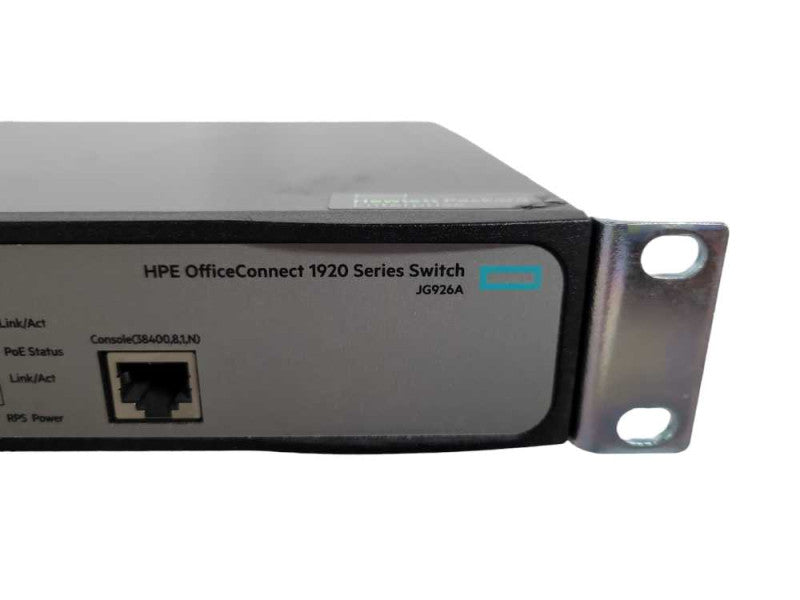HPE Office Connect JG926A 1920-24G Gigabit Switch w/ Rack Ears !