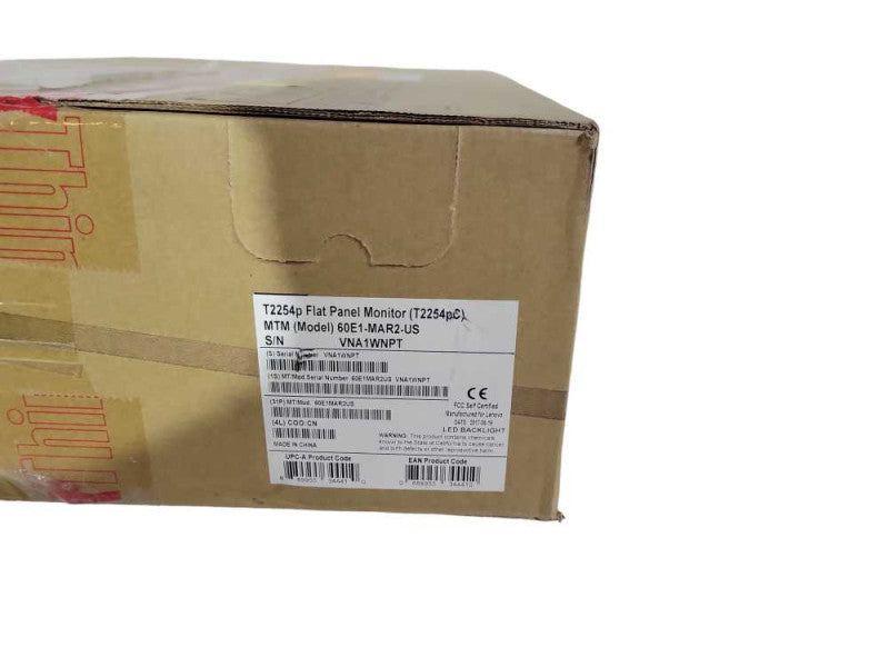 New In Box | Lenovo ThinkVision T2254pC 22\\" 1680x1050 LED BackLit LCD Monitor Q!