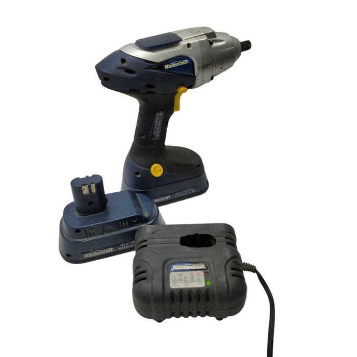 Mastercraft Cordless Impact Wrench 18V READ  -