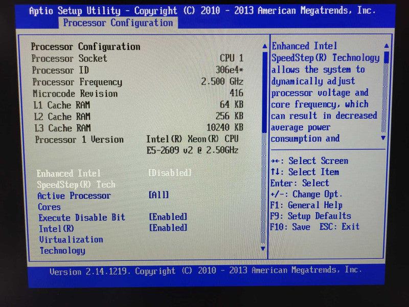 Riverbed SteelHead CXA-05070-B010 E5-2609 v2 @ 2.5GHz 14GB ECC DDR3 No HDD $
