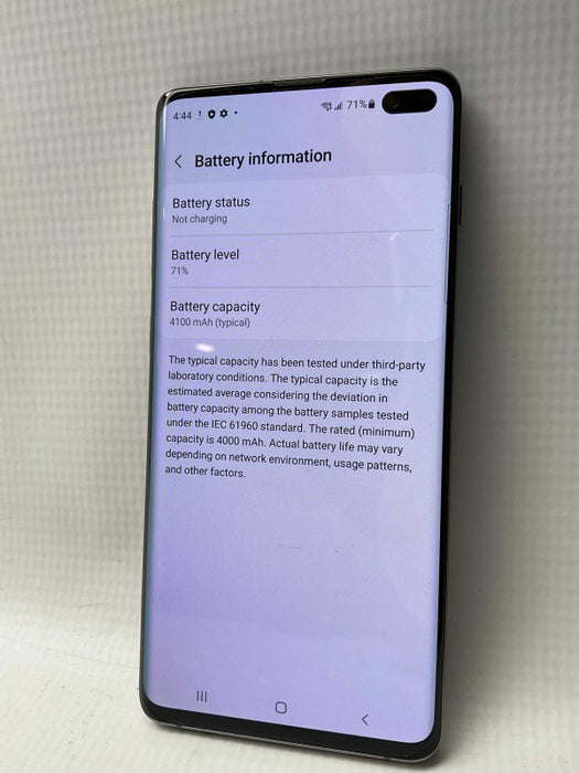 MINT Samsung Galaxy S10+ SM-G9765W 128GB UNLOCKED  -