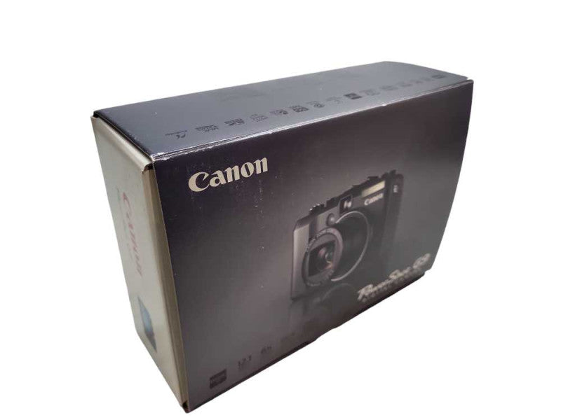 Canon PowerShot G9 Compact Digital Camera Black 20.1MP 3x Optical Zoom &