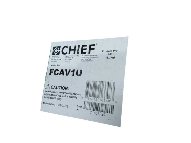 New Chief FCAV1U Mount Pull-Out Accessory for Wall Mounts 11\\" Extension Q#