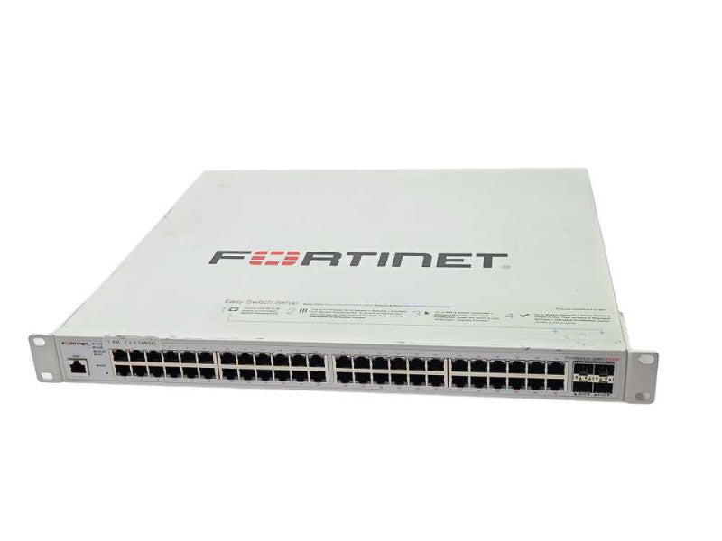 Fortinet FortiSwitch FS-248D-FPOE 48-Port POE Switch, READ _