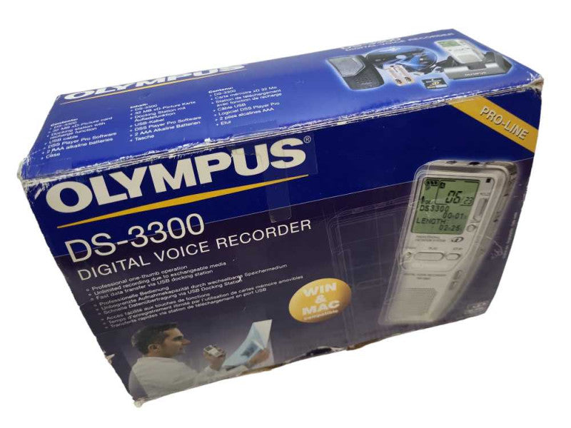 Olympus DS-3300 Digital Voice Recorder Dictation &