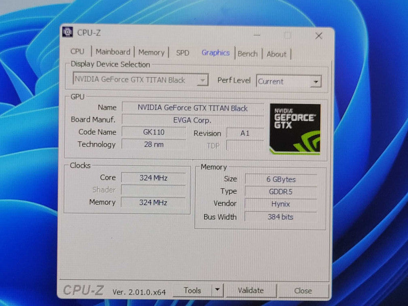 Nvidia Titan Geforce GTX 06G-P4-3793-KR 6GB GDDR5 GPU _
