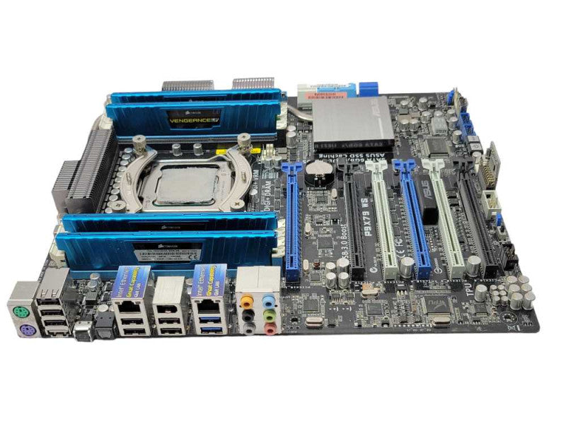 ASUS P9X79 WS LGA2011 Motherboard w/ Core I7-4820K 3.7GHz 16GB DDR3 Memory _
