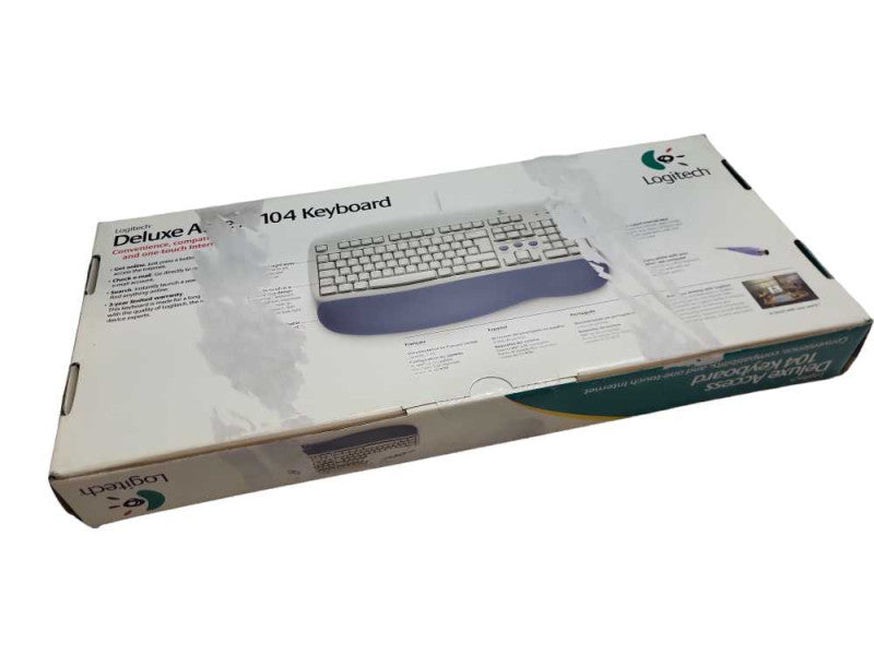 Logitech Delux PS/2 Keyboard New &