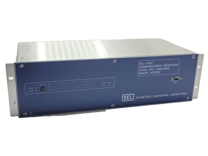 Schweitzer SEL-2032 Communications Processor SCADA RTU Functions remote Acces _
