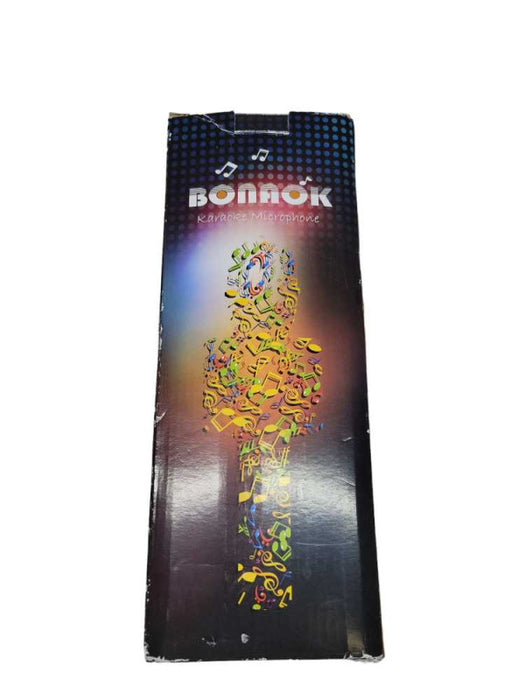 BONAROK GOLD KARAOKE WIRELESS MICROPHONE  %