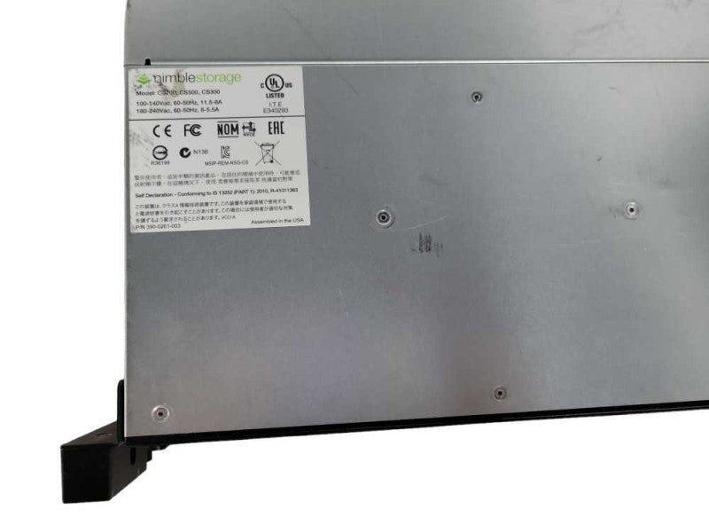 HPE HP Nimble Storage Array CS700, CS500, CS300 SAN - NO Drives 3.5\\" !