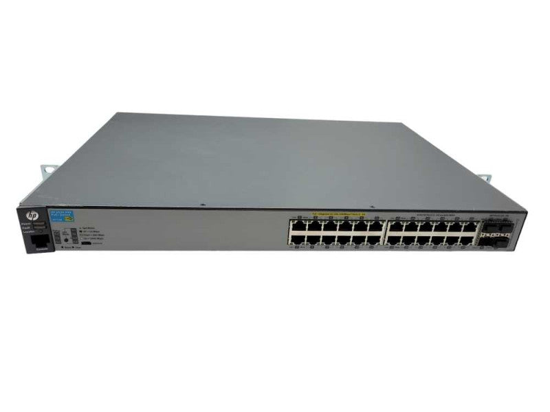 HP J9773A 2530-24G-PoE+ 24 Port PoE+ Gigabit Switch, Factory reset _