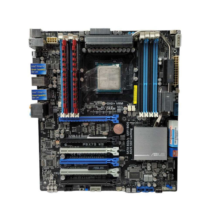 Gigabyte P9X79 WS MOBO with Intel Xeon E5-1650 V2@3.50GHz 16GB RAM READ  -