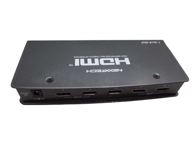 Nexxtech 4 Port HDMI Splitter &