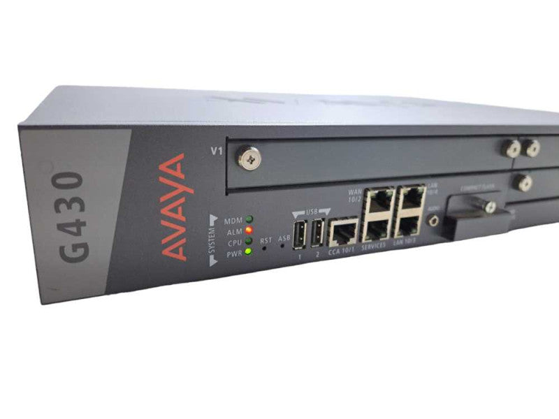 Avaya G430 Media Gateway - Chassis w/ Rackmount Ears )