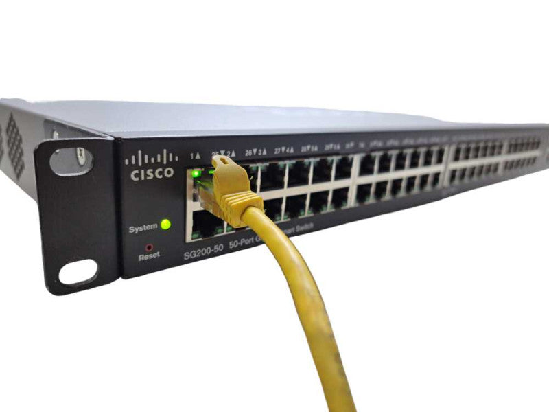 Cisco SG200-50 | 50 Port Gigabit Smart Switch | 2x SFP )