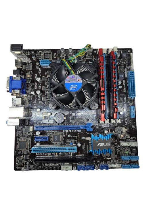 Intel Core i7-3770 @ 3.4Ghz | ASUS P8H77-M | 8GB DRAM + I/O Plate %