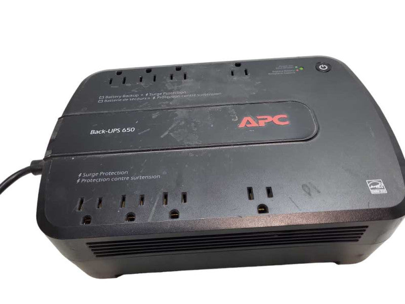 APC BE650G1 650VA 390W Back-UPS with 8-Outlet &