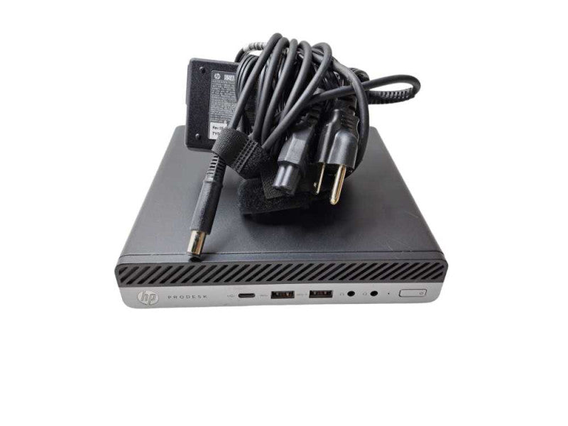 HP ProDesk 600 G3 USFF i5-6500T @ 2.50GHz 16GB Ram 250GB SSD + Adapter )