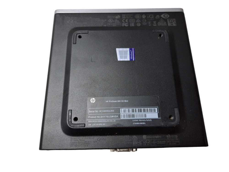 HP ProDesk 600 G3 USFF i5-6500T @ 2.50GHz 16GB Ram 250GB SSD + Adapter )