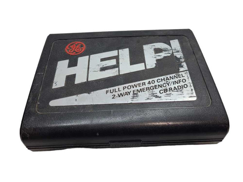 General Electric Help! Full Power 40 Channel 2 Way Emergency CB Radio  &