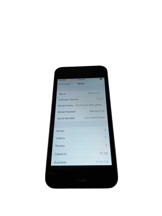 Apple iPod Touch A1574 (6th gen) 16GB - Grey Q#
