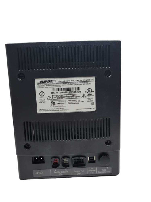 Bose Companion 5 Multimedia Speaker System Q%