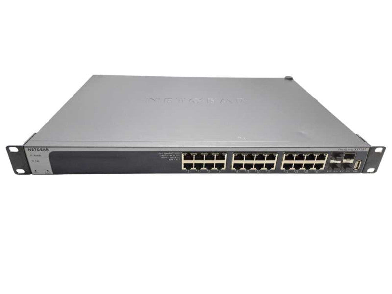 Netgear ProSAFE XS728T | 24-Port 10-Gigabit L2+ 4SFP+ Network Smart Switch )