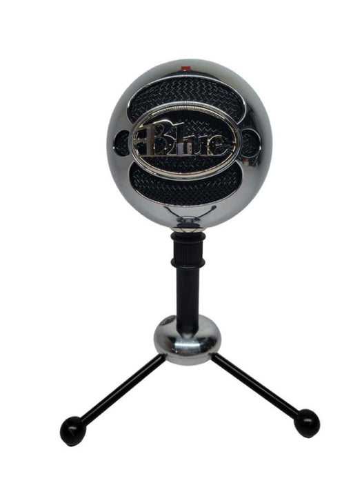 Blue Snowball Microphone + USB Cable and Stand %