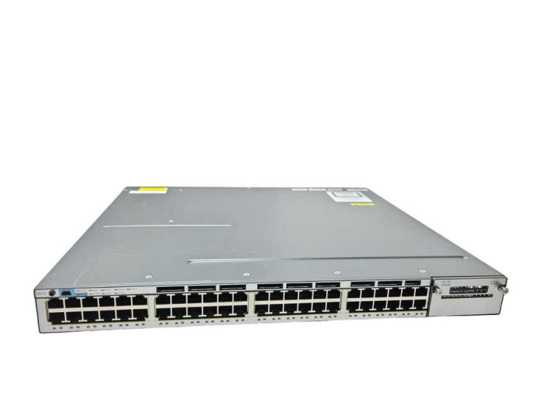 Cisco WS-C3750X-48T-L 48 Port Gigabit Managed Switch w/ 2x PSU Q_