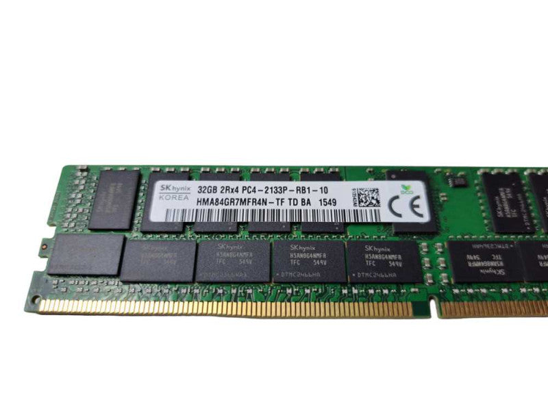 SK Hynix 32GB 2Rx4 PC4-2133P-RB1-10 DDR4 Server Memory Q)