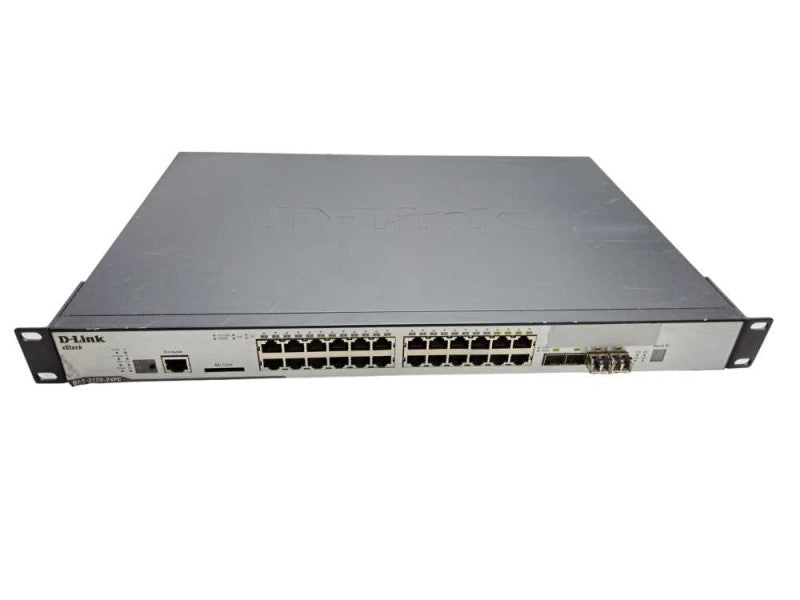 D-LINK DGS-3120-24PC xStack L3 Managed Gigabit Switch 20x PoE Ports & 4x SFP )