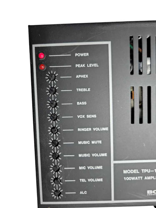 Bogen TPU-100B Power Amplifier Stereo Receivers Audio Mixer Audio Receiver _