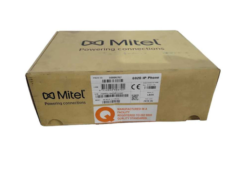 Open Box | Mitel MiVoice 6920 IP Phone | PN: 50006767 !