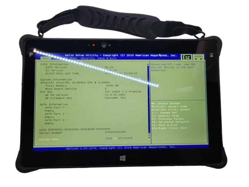 Mobile Demand - Rugged xTablet T1680 - Core i5-8250U | 8GB RAM | NO HDD Q%