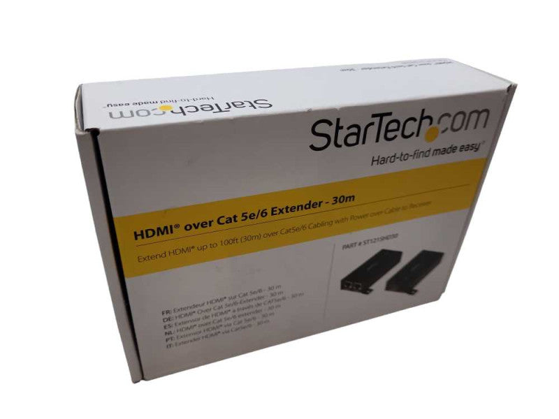 StarTech.com HDMI over Cat5e/6 Extender-30mPart#: ST121SHD30 &