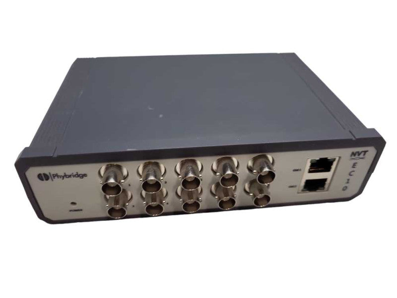 Phybridge SWITCH | 10-PORT ETHERNET OVER COAX SWITCH | NVT-EC-10 &