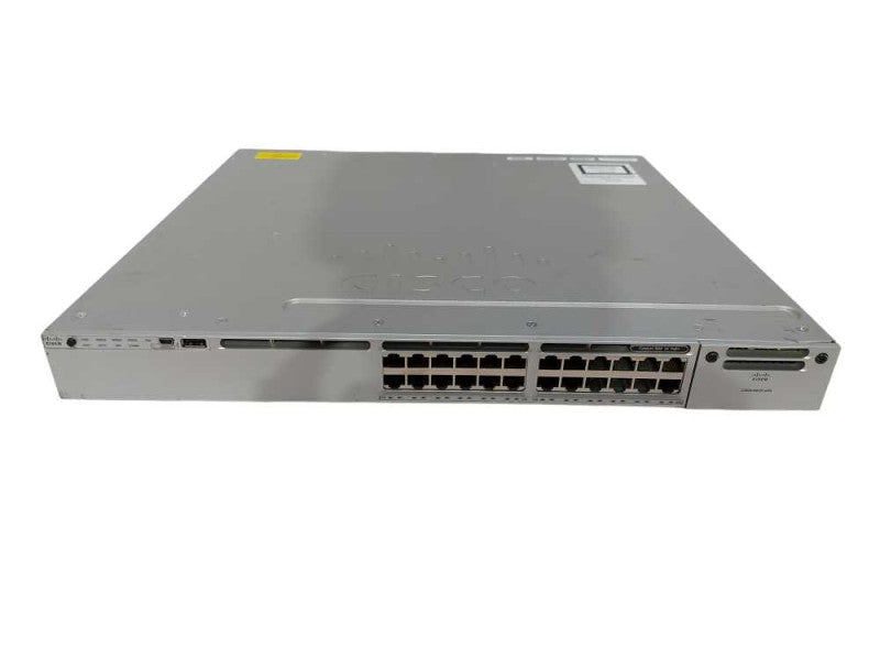 Cisco WS-C3850-24P-S V04 Gigabit PoE+ 2x PSU Network Switch #